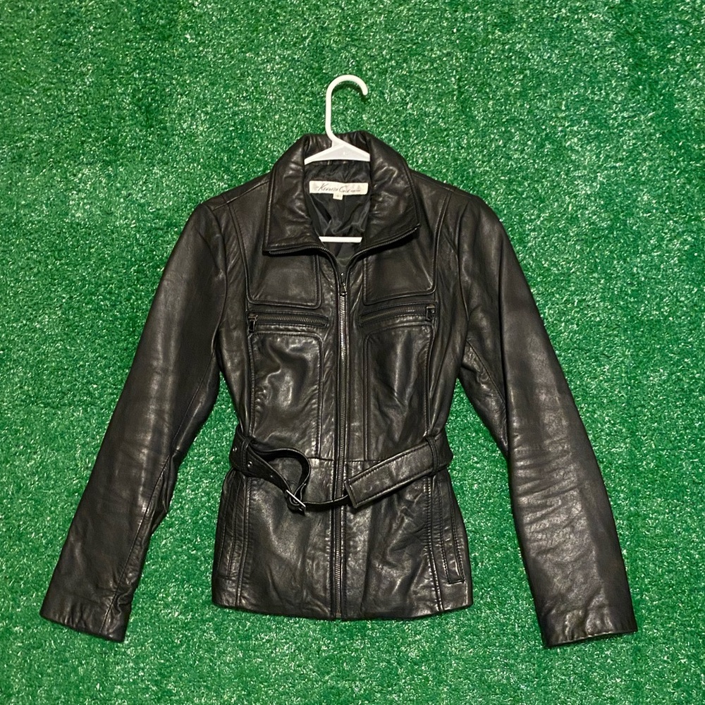 Kenneth Cole Leather Jacket | Small
